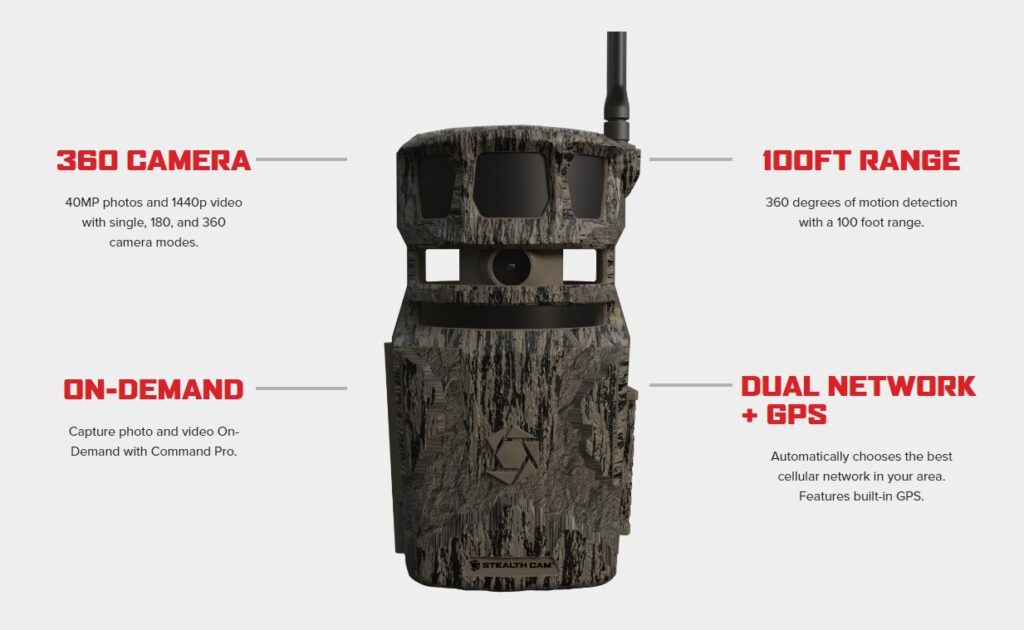  Stealth Cam 360 trail Camera