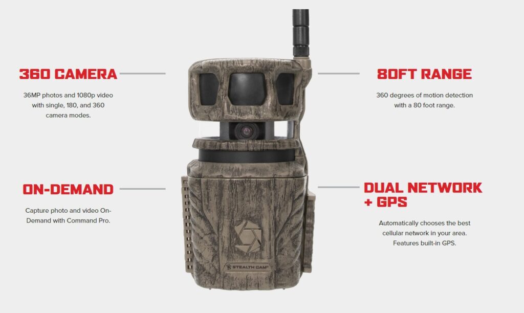  Stealth Cam 360 trail Camera