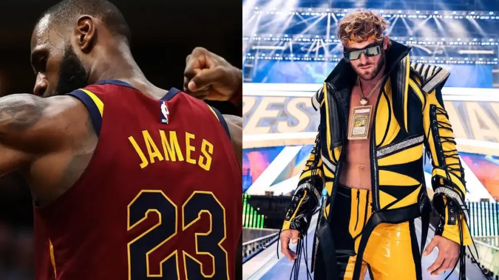 WWE SummerSlam 2024 Logan Paul match with LeBron James Mike Tyson