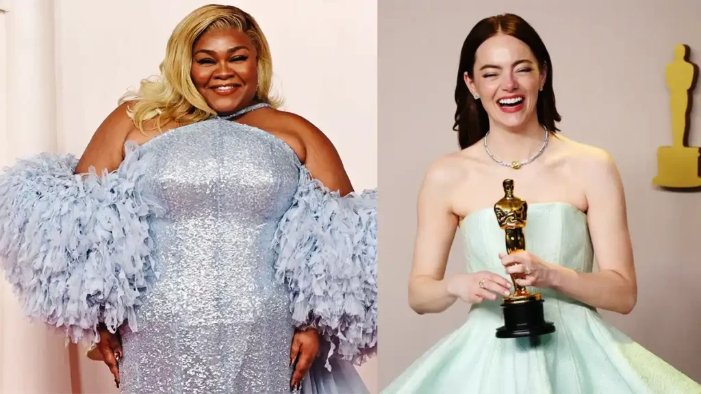 Academy Awards for Broadway Performers Da’Vine Joy Randolph , Emma Stone in Oscars